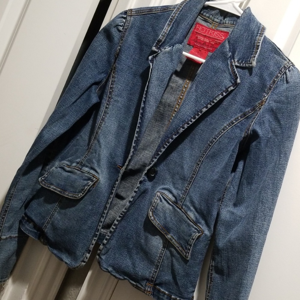 Hot kiss Vintage Jean Blazer